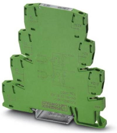 Phoenix Contact PLC-2RSC-24DC/ 1 Interfacerelais, 24 V/DC, 3.5 A, 2 Schließer, Grün, 10 Stück - Bild 1