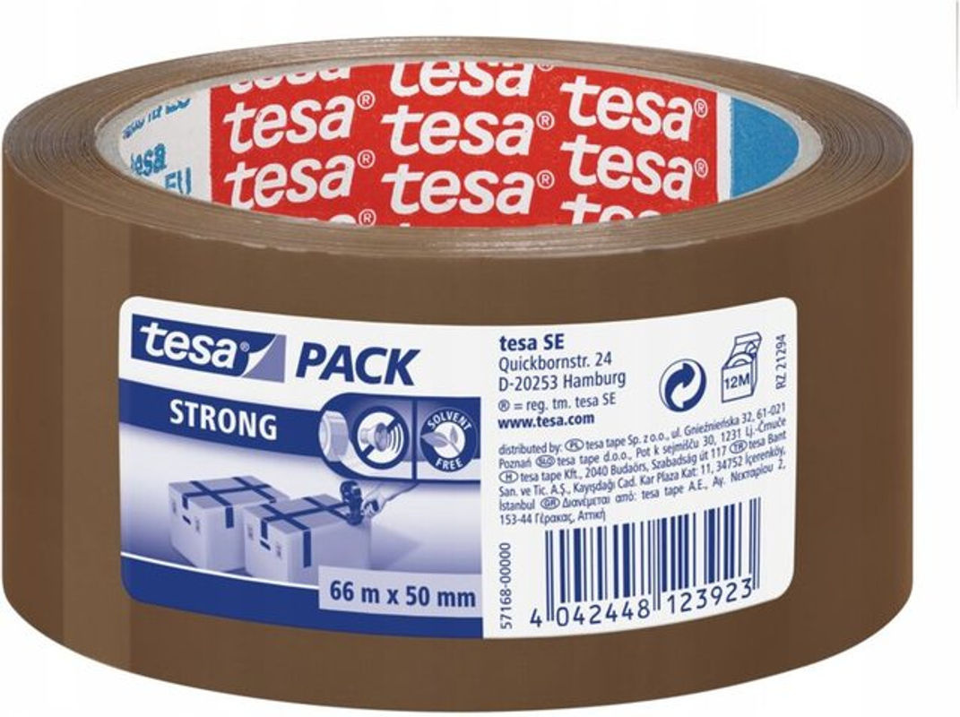tesapack Klebeband von Tesa in Beige, Breite: 50 mm, Länge: 66 m - Bild 2