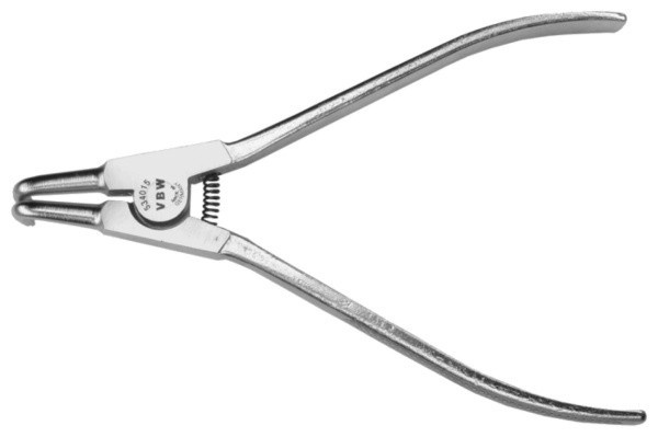VBW Sicherungsringzange für Außenringe 202 mm aus Chrome Vanadium in Silber - Bild 1
