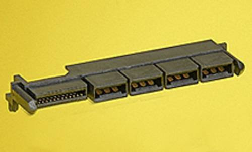 Molex Buchsengehäuse-Platine 459844313 in Schwarz und Gold - Bild 1