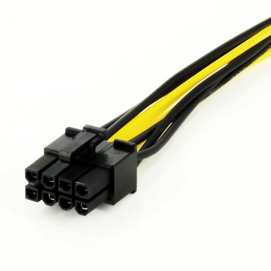 OULLX 8Pin auf Dual 4Pin PCI Express zu Molex Stromkabel für Grafikkarten - Bild 3