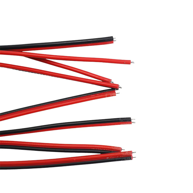 4 Stück DC-Stromkabel Stecker-Buchse Set in Schwarz, 5,5 x 2,1 mm, 20 cm Länge für 12V bis 24V DC Anschluss und CCTV-Kameras - Bild 3