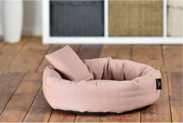 Rohrschneider Kuschelinsel für Haustiere aus recycelten PET-Flaschen, Farbe: Rosa, Durchmesser: 68 cm, Höhe: 18 cm - Bild 1