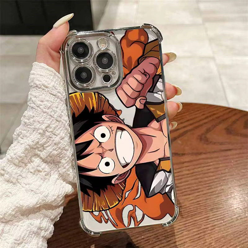 O-ONE P-PIECE-E Anime Handyhülle für iPhone 11 bis iPhone 17 AIR, stoßfeste Schutzhülle, mehrfarbig - Bild 2