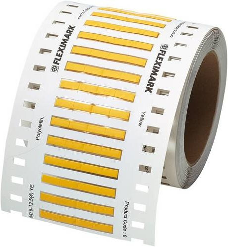 LAPP FLEXIMARK Schrumpfschlauchmarkierer 4.8/1.6-25(2) Gelb 2000 Stück - Bild 1