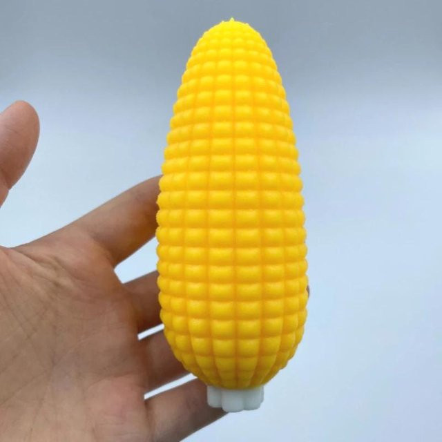 Mais Knusprig Squishy Knetspielzeug, gelb, ab 14 Jahren - Bild 1