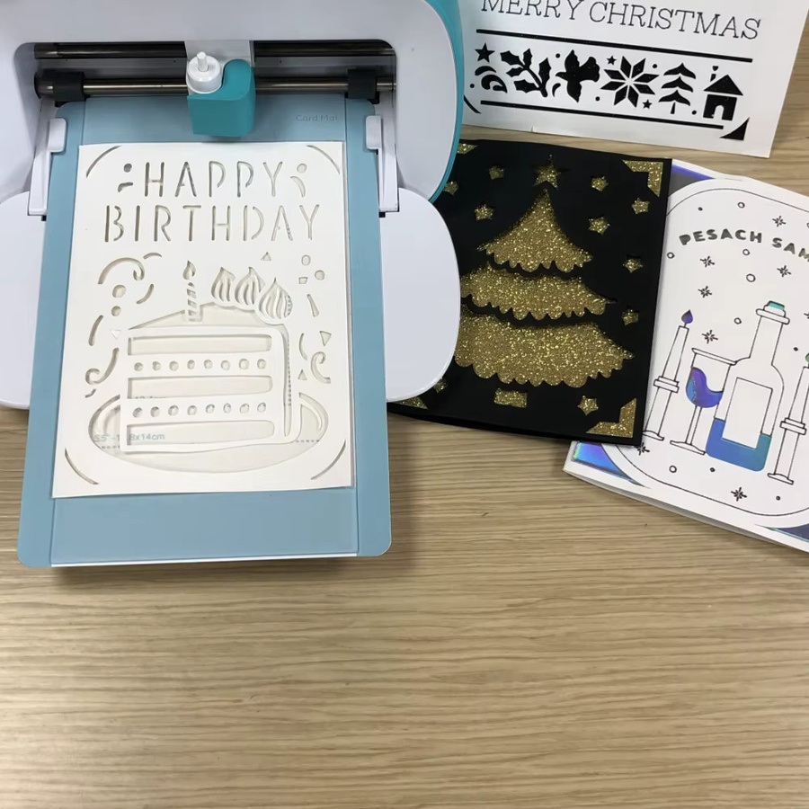 Cricut Einsteckkarten Set aus Konstruktionspapier in Mehrfarbig für Cricut Joy, Joy Xtra, Maker 3 und Explore 3 zum Erstellen von Geburtstagskarten und Dankeskarten - Bild 2