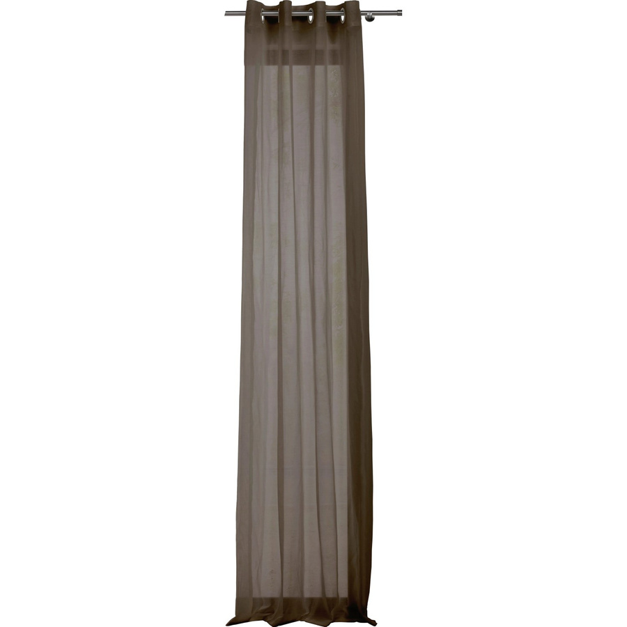 mydeco Ösenschal Pure Cappuccino in Beige/Braun, B: 300 cm, H: 135 cm - Bild 2