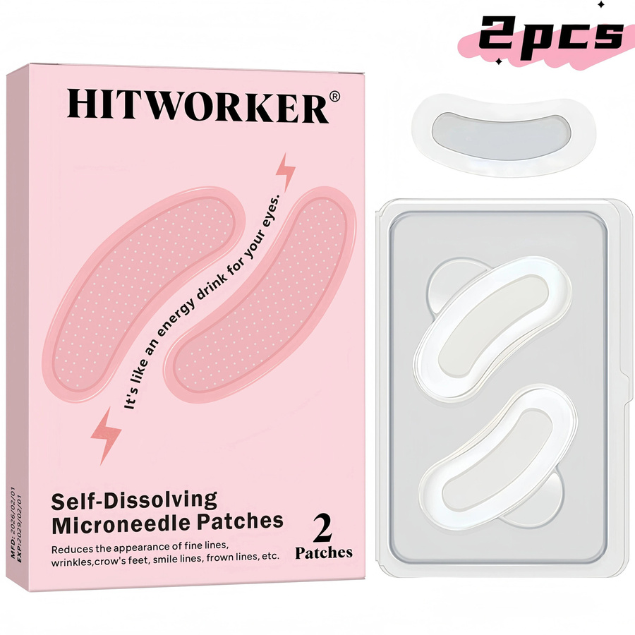 Hyaluronsäure Mikronadel-Gesichtspflaster, Gesicht und Augen, Unisex - Bild 2