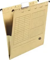 Soennecken Hängetasche oeco in Braun und Beige aus Papier für A4 mit Blauer Engel und Oeco Zertifizierung - Bild 1