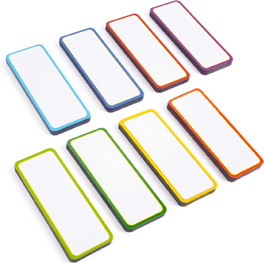 48 wiederverwendbare magnetische Wortetiketten in Multicolour für Klassenzimmer und Heimbüros - Bild 2