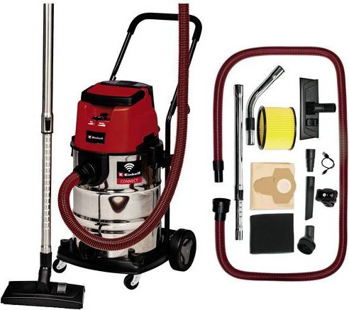Einhell Power X-Change Akku-Nass-/Trockensauger TP-VC 36/30 S Auto-Solo in Rot/Silber mit 30 l Behältervolumen - Bild 2