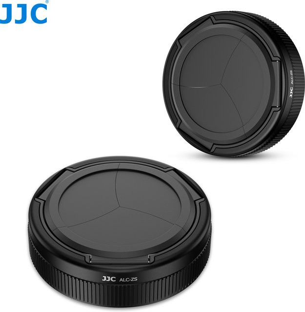 JJC Automatischer Objektivdeckel für Panasonic Lumix ZS99 und TZ99 in Schwarz - Bild 1