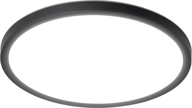 NETTLIFE LED Deckenleuchte aus Kunststoff in Schwarz und Transparent, quadratisch, Warmweiß - Bild 1