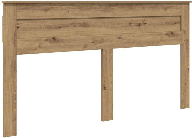 vidaXL Kopfteil in Artisan-Eiche, Farbe Braun, Breite: 180 cm - Bild 1