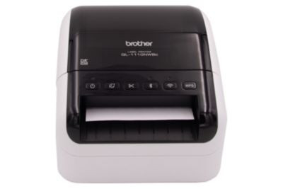 Brother QL-1110NWBc Etikettendrucker Thermodirekt mit LAN, WLAN, Bluetooth und USB in Grau-Schwarz - Bild 4