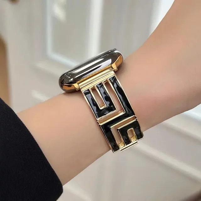 JBAILI Uhrenarmband Edelstahl, Gold, Damen - Bild 1