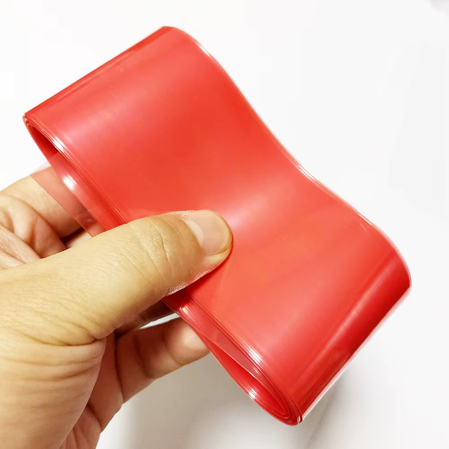 SAFEBET Kunststoff-Wursthüllen Transparent Rot, Breite: 50 mm - Bild 3