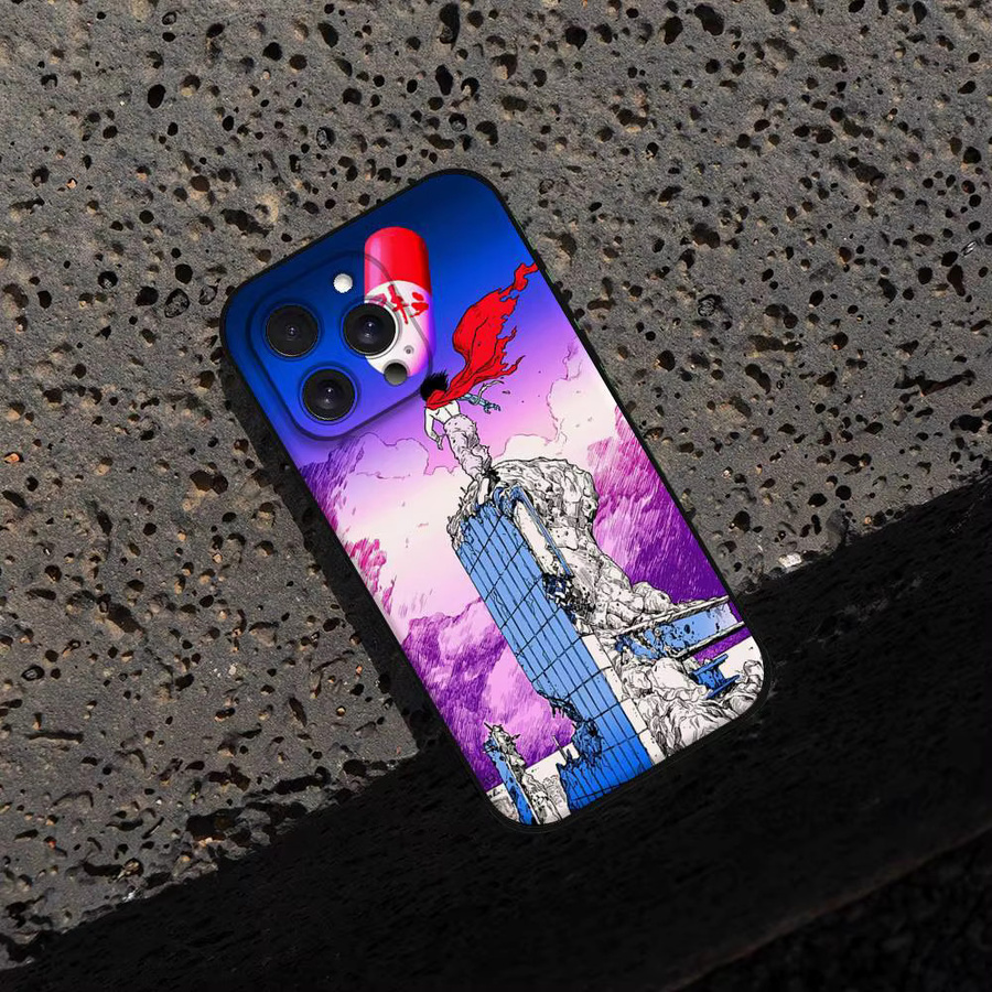 A-AKIRA Voltron Silikon Handyhülle für iPhone 17 16 15 14 13 12 11 Pro Max Mini X Xs XR in Schwarz und Multicolour - Bild 5