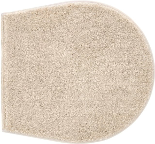 Badvgarnitur in Beige aus 100% Polyacryl, rutschhemmend und für Fußbodenheizung geeignet - Bild 1
