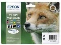 Epson DURABrite Ultra T1285 Tinten Multipack mit 4 Farben für Stylus S22 SX125 BX305F SX420W (C13T12854010) - Bild 1