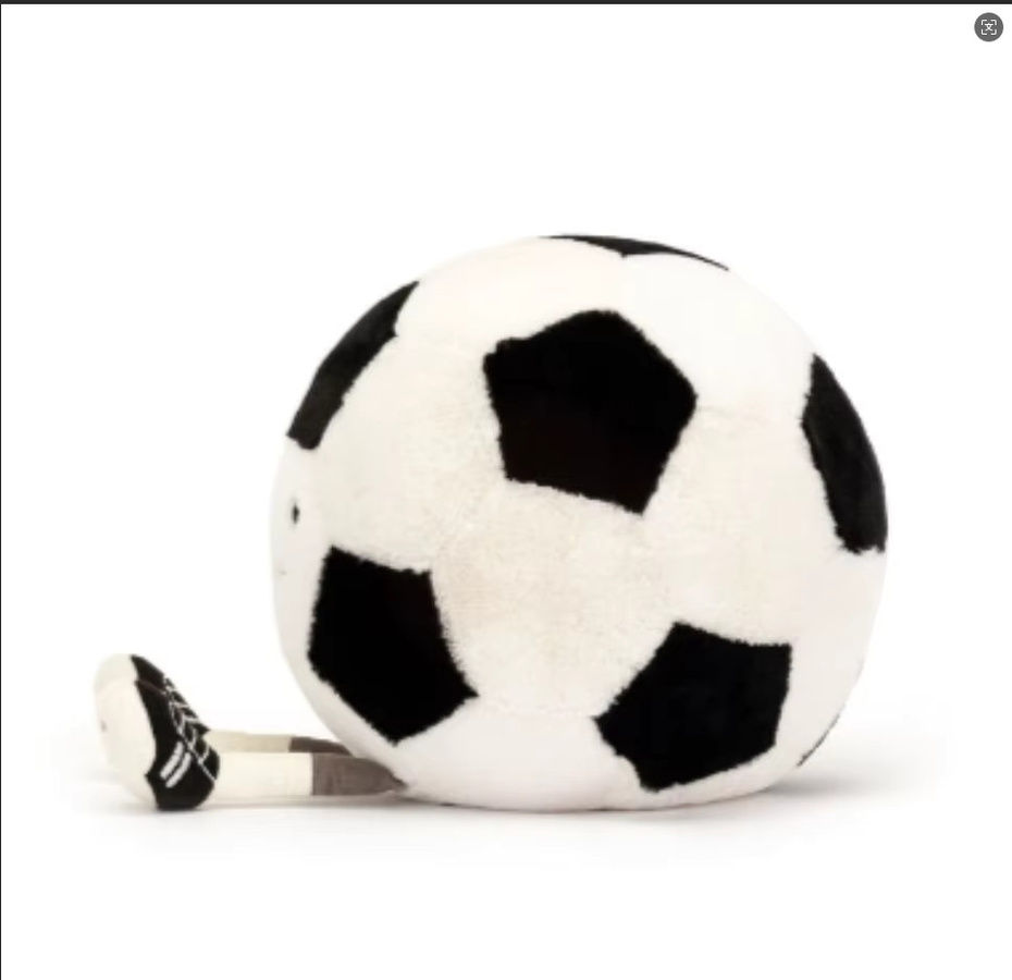 JC Simulations Fußball-Basketball-Puppe, Plüschtier, 25cm, Bunt / Mehrfarbig - Bild 3