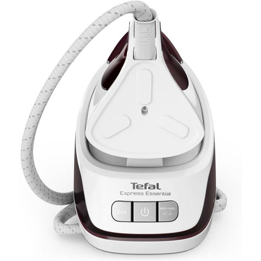 Tefal Express Essential SV6120EO Dampfbügelstation in Lila/Weiß mit Anti-Calc-Funktion und vertikalem Dampfstoß - Bild 3