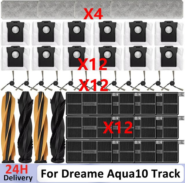 Dreame Bürstenfilter Zubehör für Aqua 10 Track, Aqua 10 Pro Track, Aqua 10 Ultra Track Complete und RLR61CE, RLR81 Reinigungsgeräte - Bild 1