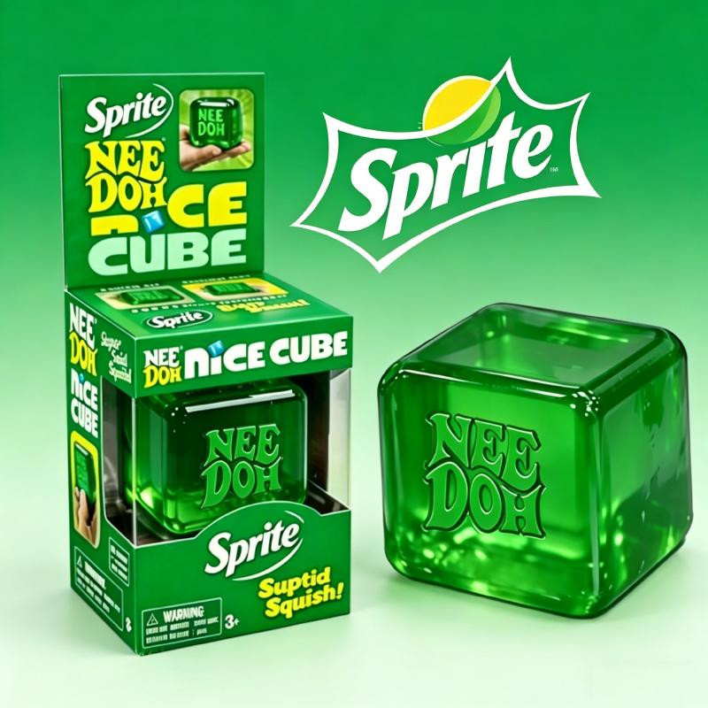 Schylling Needoh Nice Cube, Sensorischer Würfel, Fidget Spielzeug - Bild 1