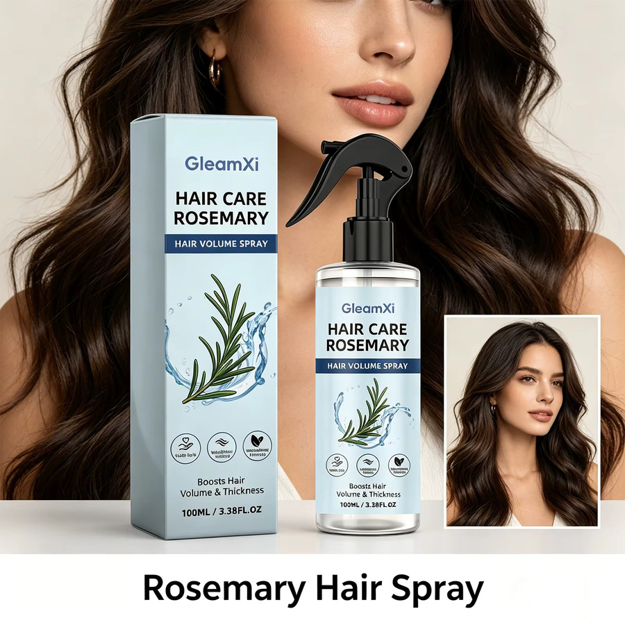 Gleamxi Rosmarin-Haarspray, 100 ml, für fettiges Haar - Bild 6