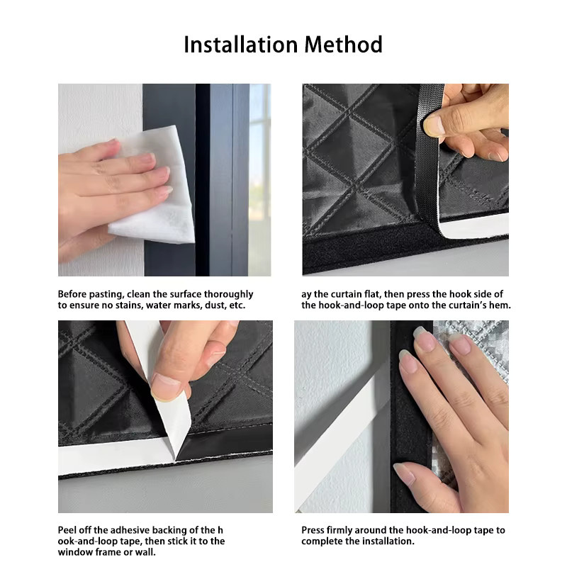 TranquilTouch Thermo-Fensterfolie selbstklebend und verdickt zur Isolierung ohne Bohren - Bild 4