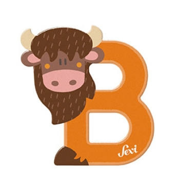Sevi Holzbuchstabe B Bison - Bild 1