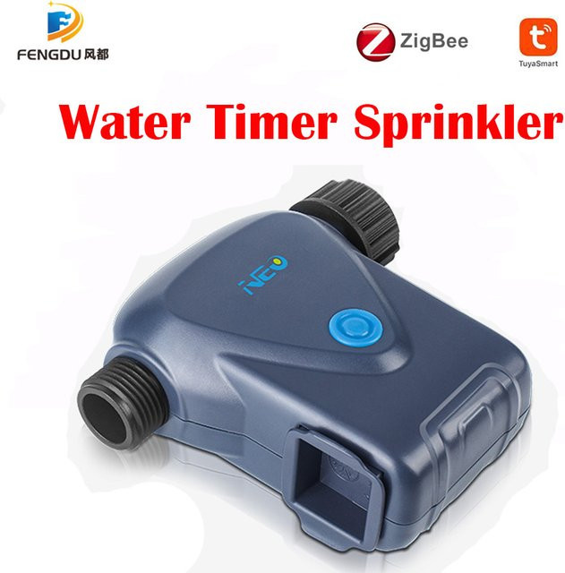 Tuya Zigbee Wassertimer mit Regenverzögerung und App-Steuerung für die programmierbare Gartenbewässerung - Bild 1