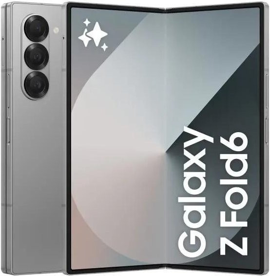 Samsung Galaxy Z Fold6 5G Faltbares Android-Smartphone 256GB Silber - Bild 1
