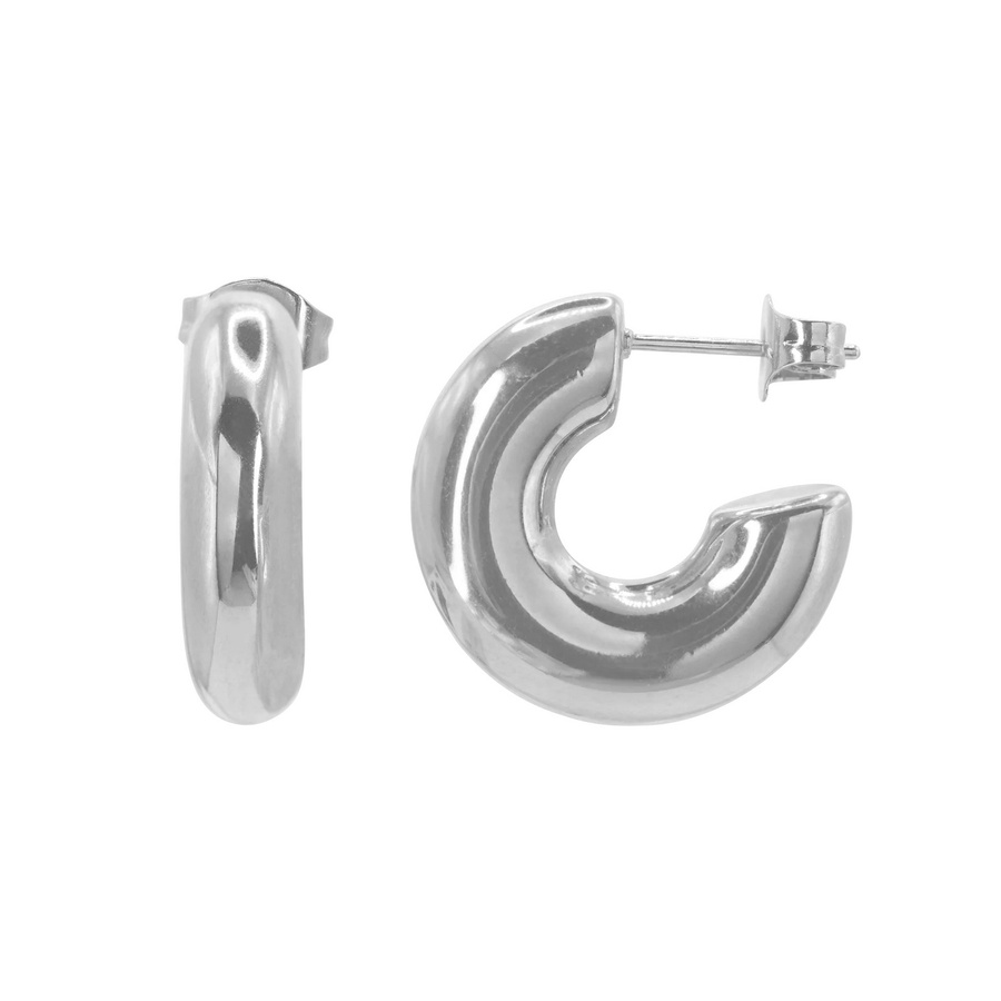 Caius Ohrringe, Silber, Perle, Unisex - Bild 1