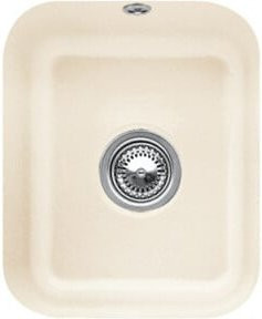 Villeroy & Boch Unterbauspüle Cisterna aus Keramik in Beige mit Ablaufgarnitur und Handloch - Bild 1