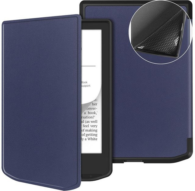PocketBook Verse Lite Pro Schutzhülle mit Auto-Schlaf- und Aufwachfunktion in Blau - Bild 1