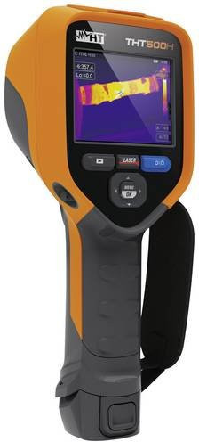HT Instruments THT500H Wärmebildkamera in Orange mit Touchscreen, WiFi und integrierter Digitalkamera für Messbereiche von -20 bis +1200°C (50Hz) - Bild 1