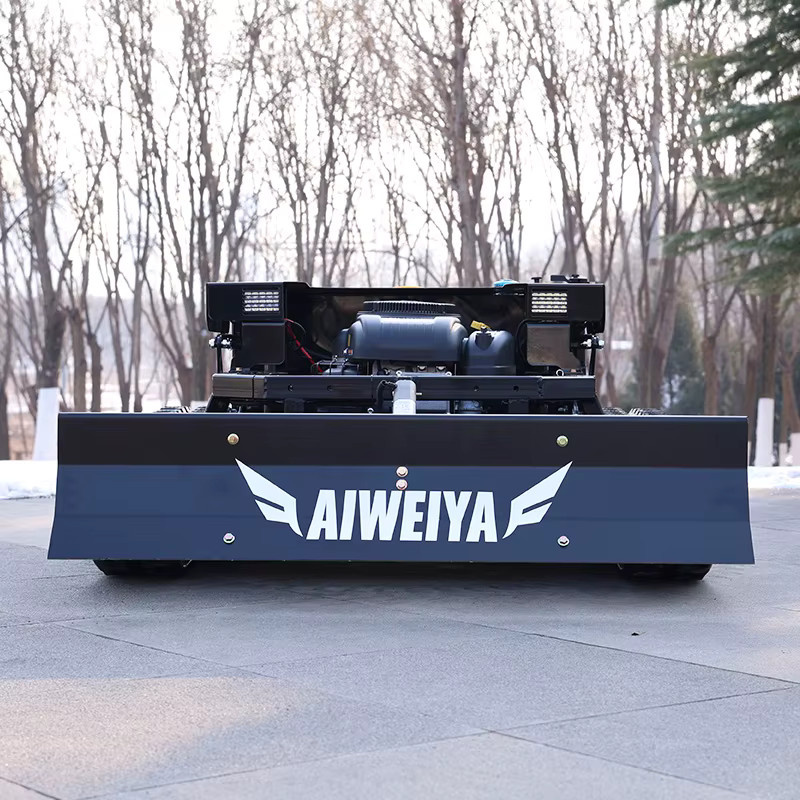 AIWEIYA Roboter-Rasenmäher mit Fernbedienung in Schwarz für professionelle Anwendungen - Bild 2