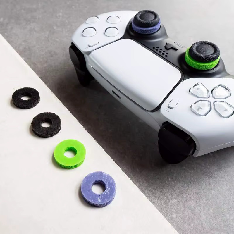 6 Stück Präzisionsringe für Xbox Serie X/S, One und 360 Pro Controller zur Unterstützung von Zielhilfe und Motion Control in Multicolor - Bild 3