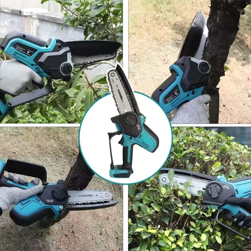 Makita Mini-Kettensäge mit 18V Akku und 6 Zoll Sägeblatt für die Holzbearbeitung - Bild 4