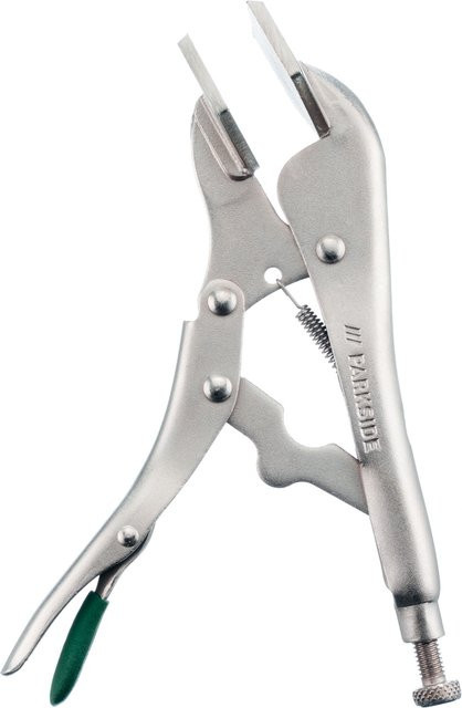 PARSIDE Breitmaul-Gripzange Typ C aus Stahl in Silber - Bild 1