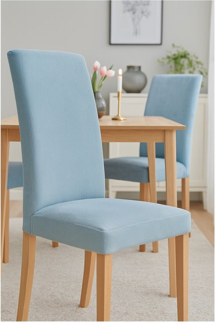 Möbel direkt online Esszimmerstuhl Stella aus Massivholz im 2er-Set modern - Bild 1