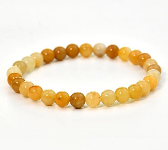 Lucky Star Jewelry Armband, Naturstein, Gelb, Zirkonia, Damen - Bild 1