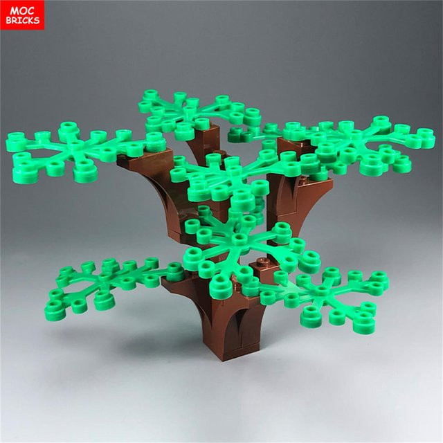 Yiran toy MOC Steine Grüne Baumserie, Bausteine, ab 6 Jahren - Bild 1