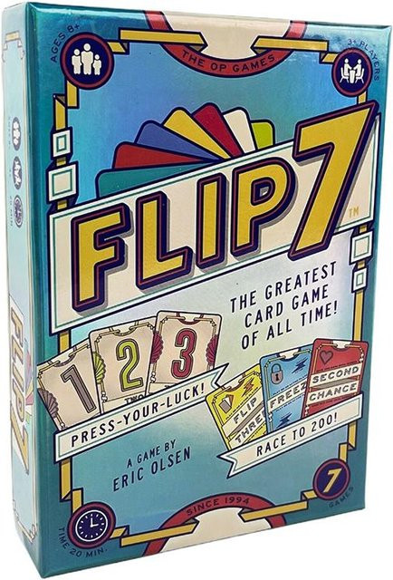 Flip 7, Kartenspiel, Blau, ab 8 Jahren - Bild 1