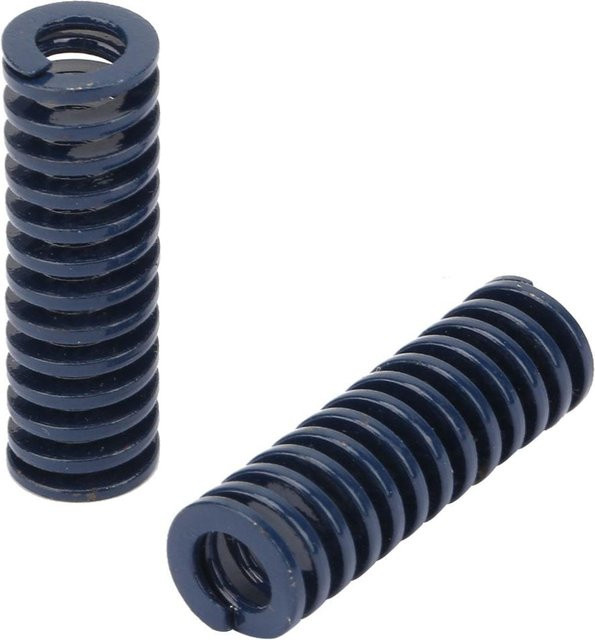 Neoglint 2 Stück hochpräzise Stahl-Gesenkfedern in Schwarz, Außendurchmesser: 10 mm, Innendurchmesser: 5 mm, Länge: 40 mm - Bild 1