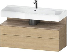 Duravit Waschtischunterschrank Qatego Wandmontiert B/T/H: 119 x 47 x 59 cm - Bild 1
