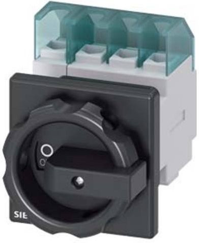 Siemens Lasttrennschalter Schwarz 4polig 32A 16mm² 690 V/AC 3LD22541TL51 - Bild 1