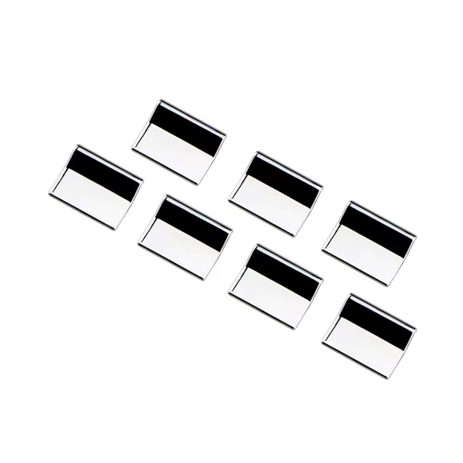 7er Set Fensterheber Schalter Abdeckung für Tesla Modell Y, Modell 3 und Model 3 Highland 2021-2024 in Silber von A Little Change - Bild 5